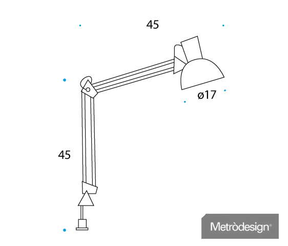 Misure lampada da tavolo per la tua postazione ricostruzione unghie